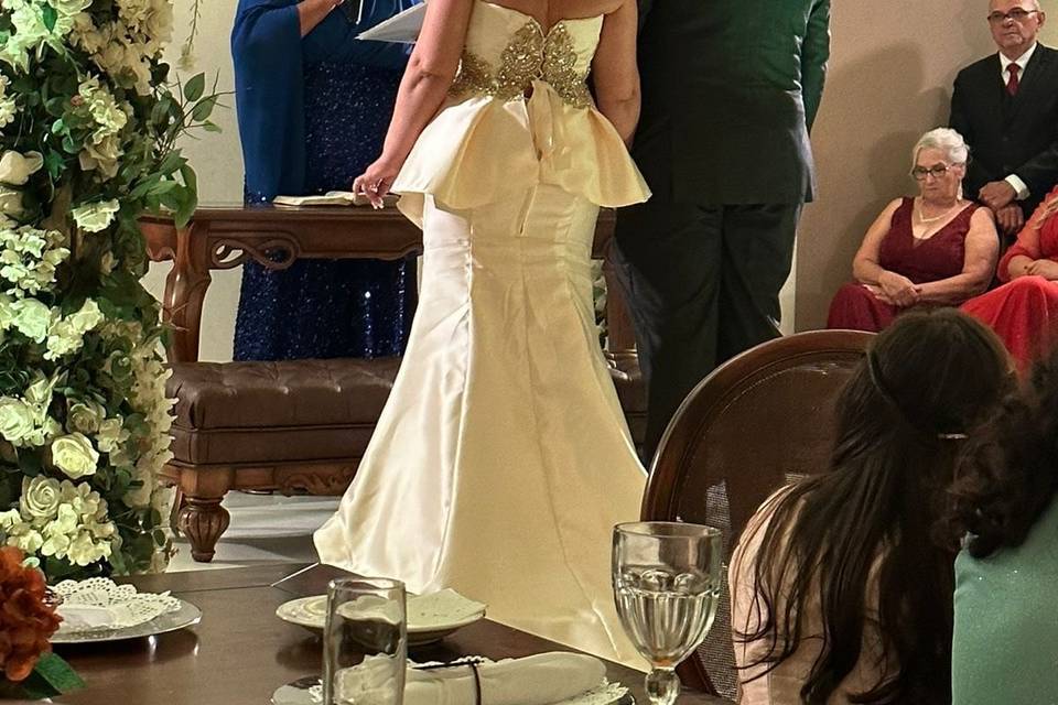 Celebração da cerimônia