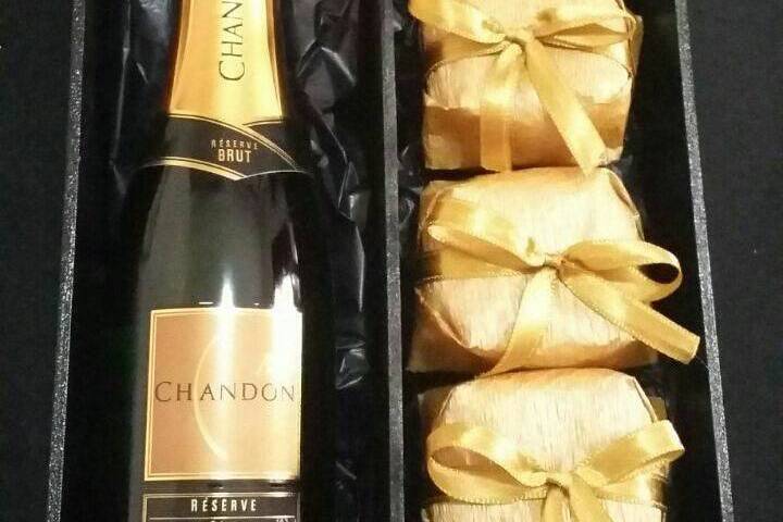 Convite padrinhos chandon