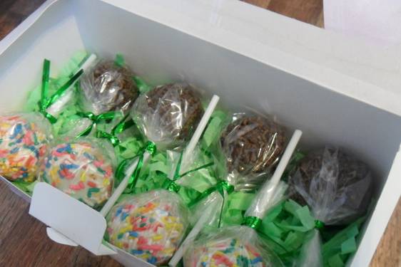 Caixa de cake pops