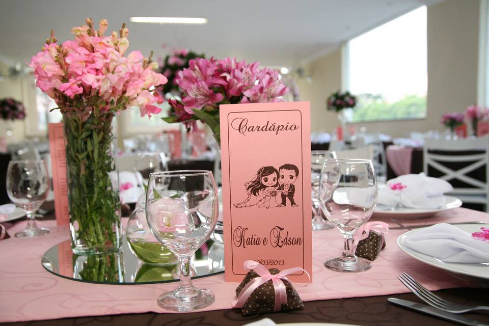 Decoração mesa