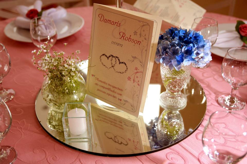 Decoração mesa