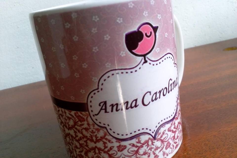 Caneca de Porcelna 300ML