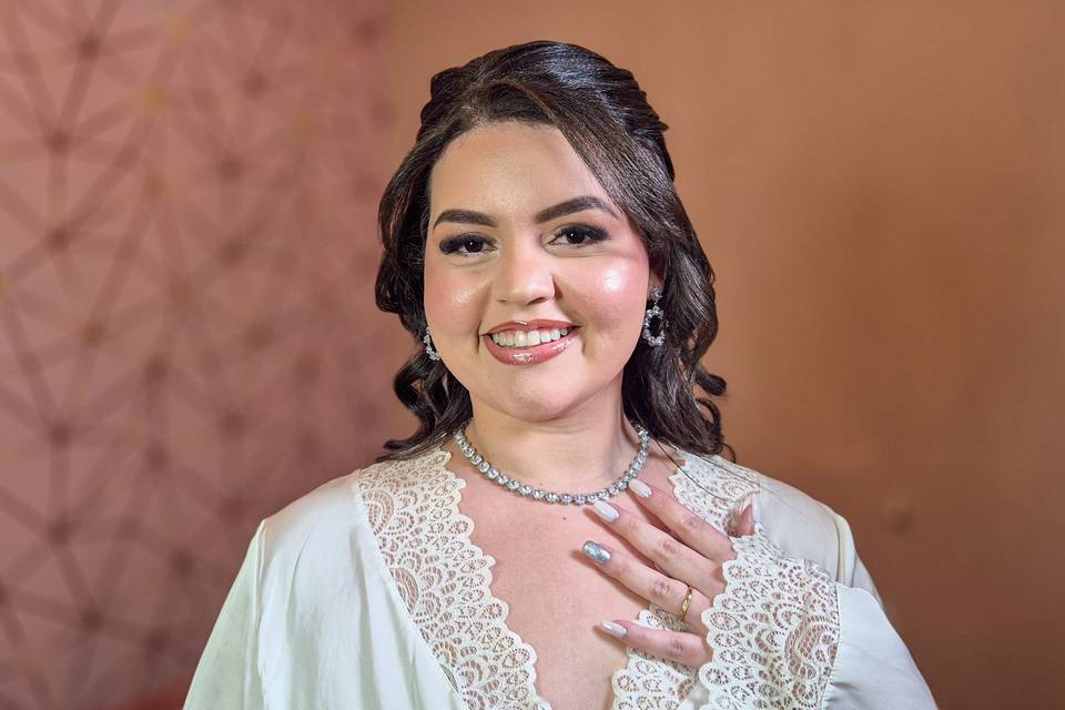 Making of noiva Julia
