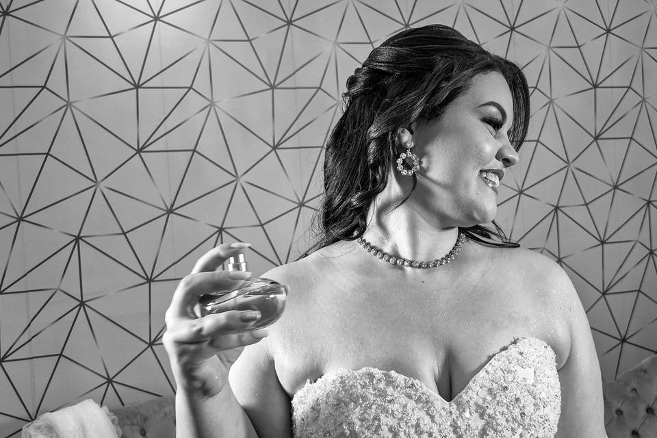 Making of noiva Julia