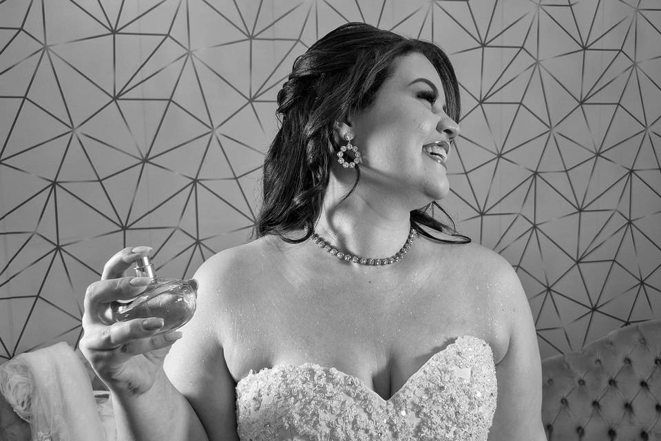 Making of noiva Julia