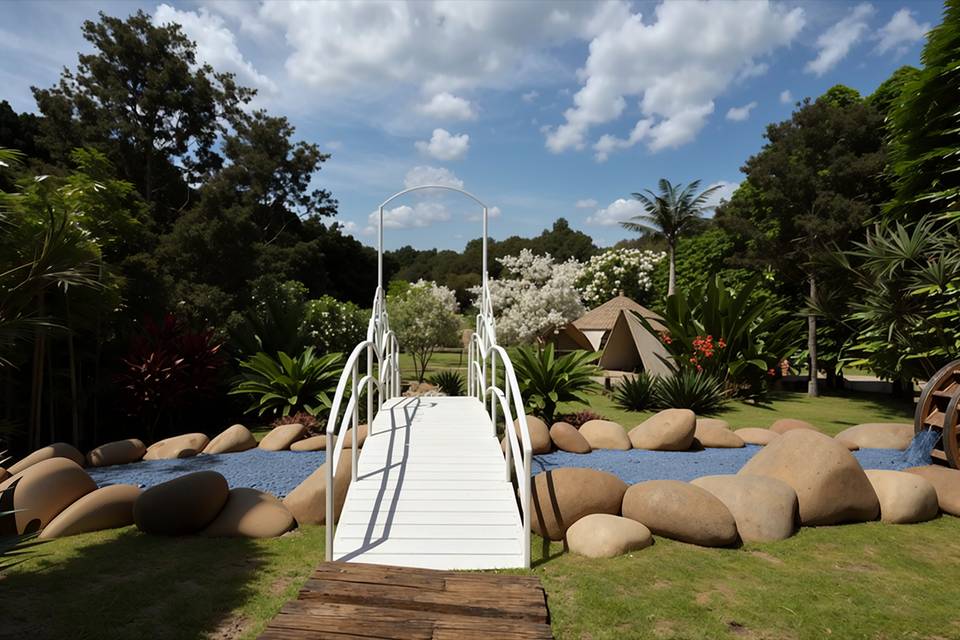 Ponte da entrada
