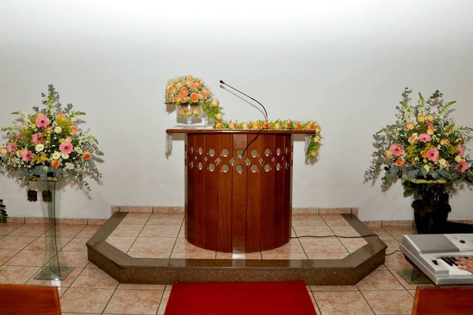 Arranjos altar