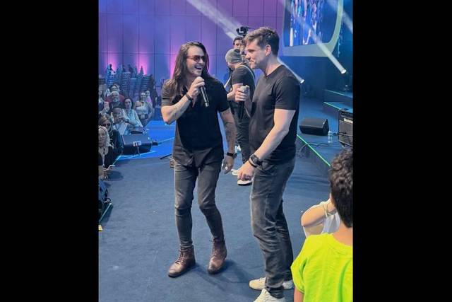 Burnz no evento do Erico Rocha