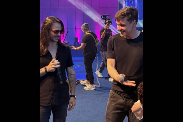 Burnz no evento do Erico Rocha