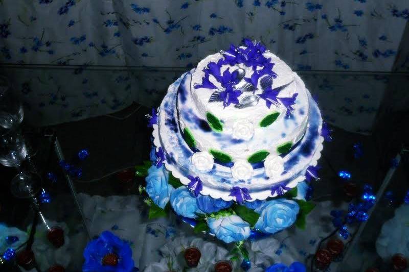 Decoração Casamento em Azul