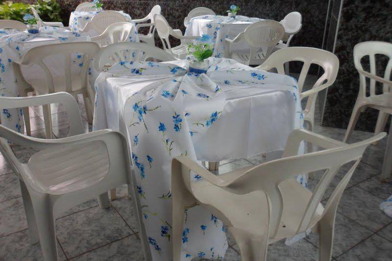 Decoração casamento em azul