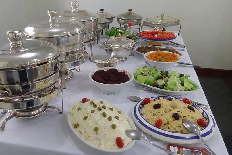 Buffet montado