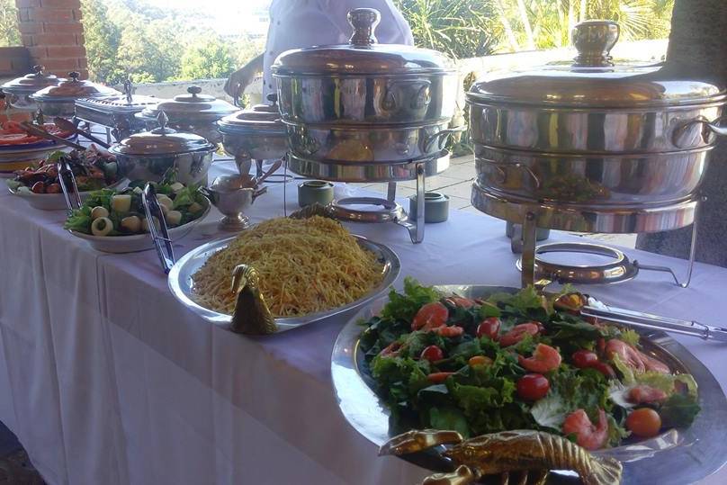 Buffet montado