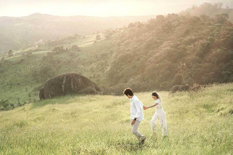 Pre casamento nas montanhas