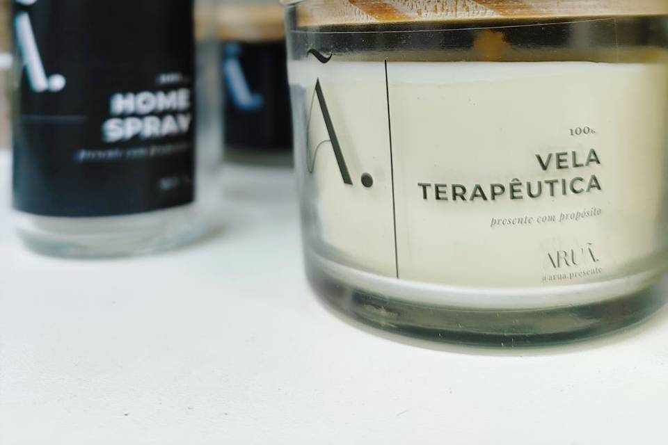 Vela terapêutica + home spray