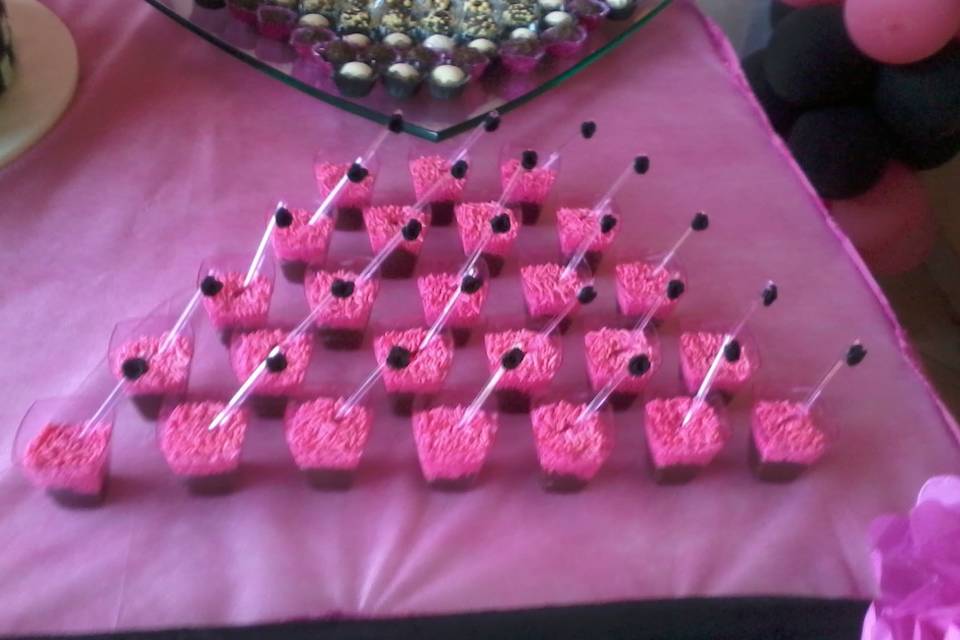 Brigadeiro no copinho