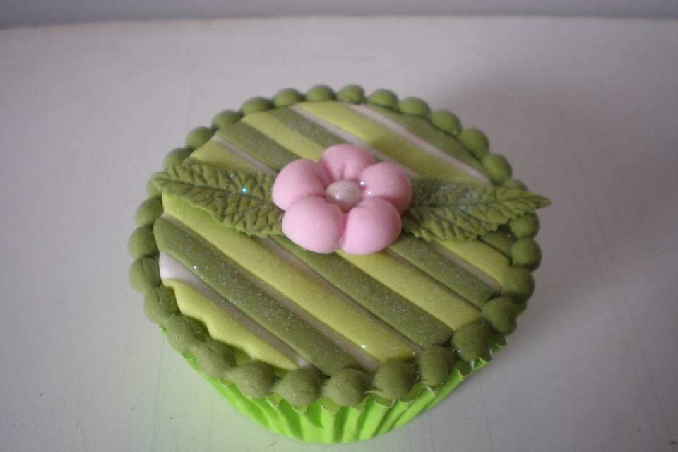 Cup cake - florzinha