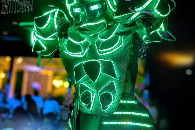 Robô de led