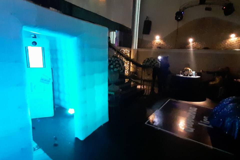 Cabine inflável