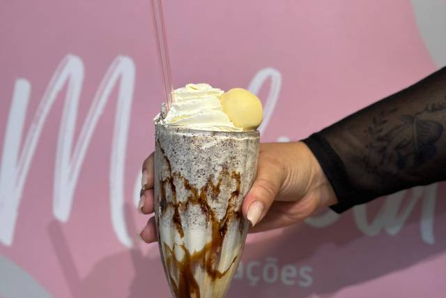 Milkshake de ouro branco