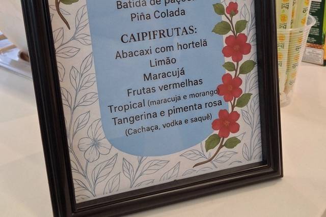 Cardápios personalizados