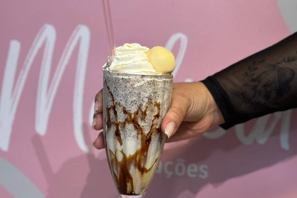 Milkshake de ouro branco