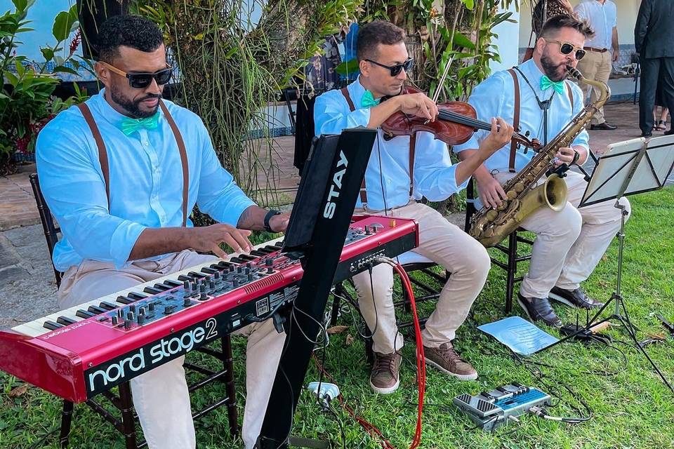 Teclado, Violino e Sax