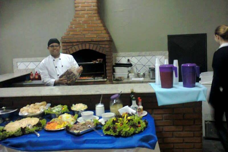 Buffet de churrasco completo