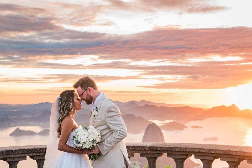 Casamento no Cristo Redentor