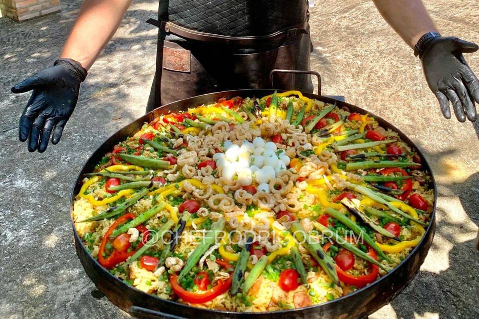 Nossa famosa paella