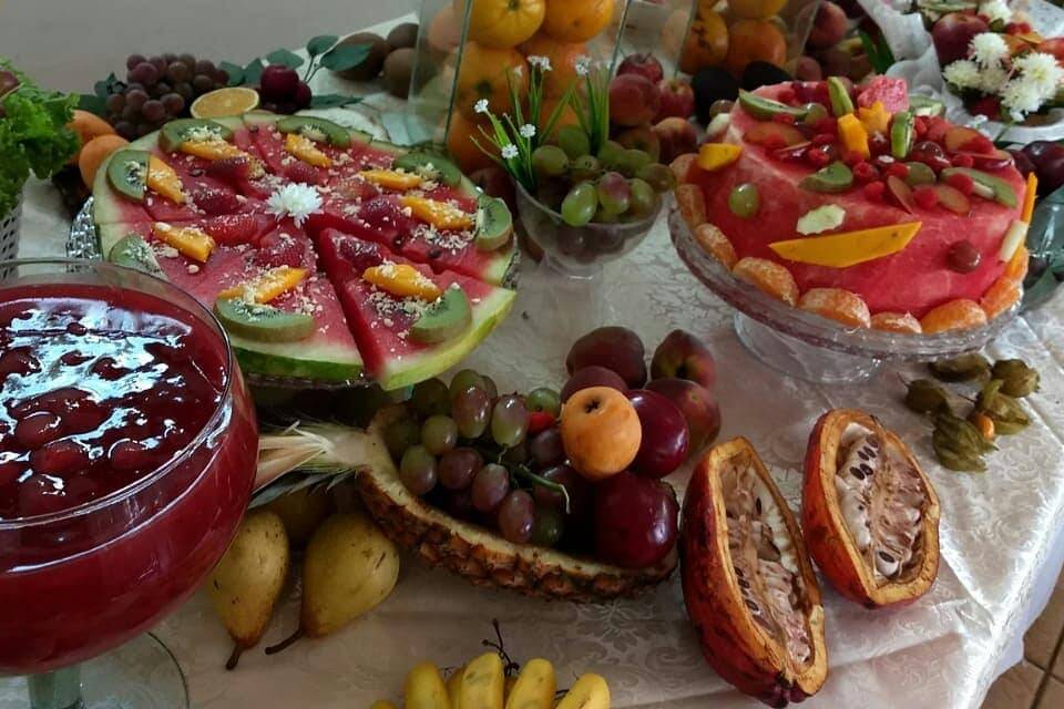 Mesa  frutas