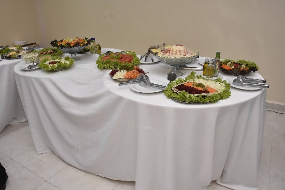 mesa saladas