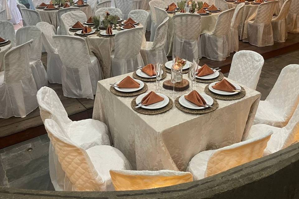 Mesa de convidados
