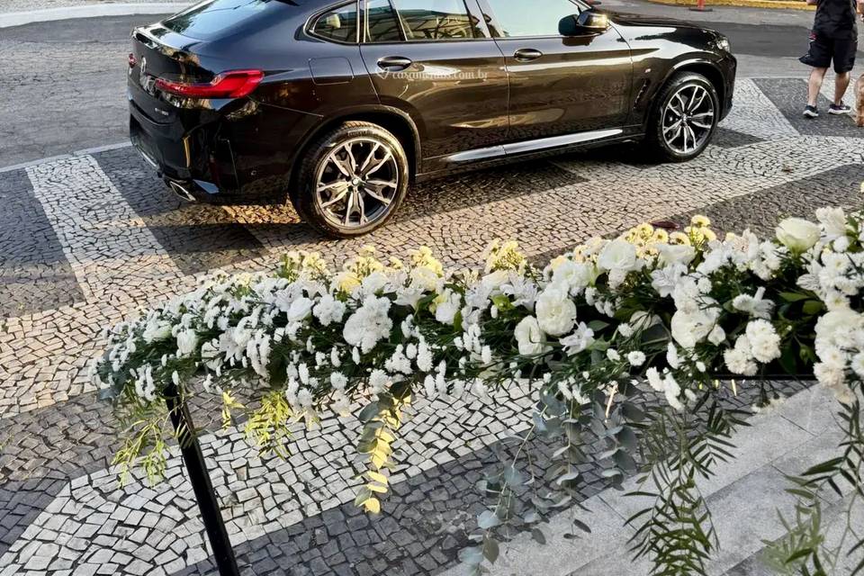 Carro posicionado