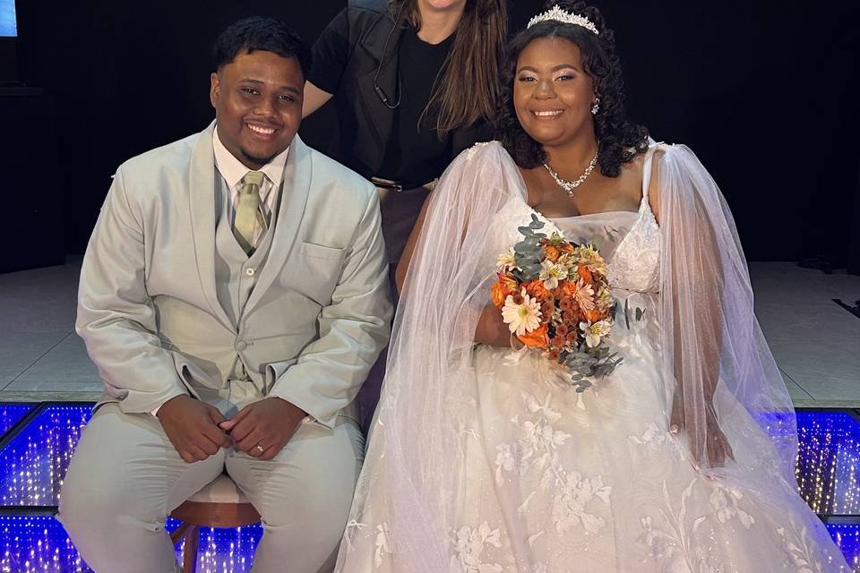 Os noivinhos Mari & Vini