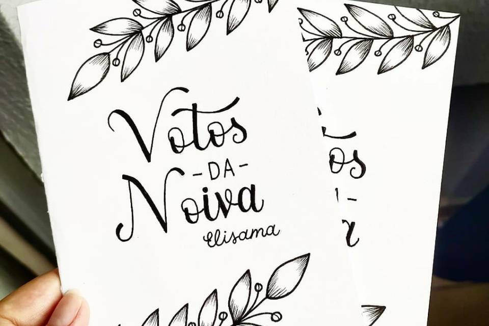 Votos da noiva