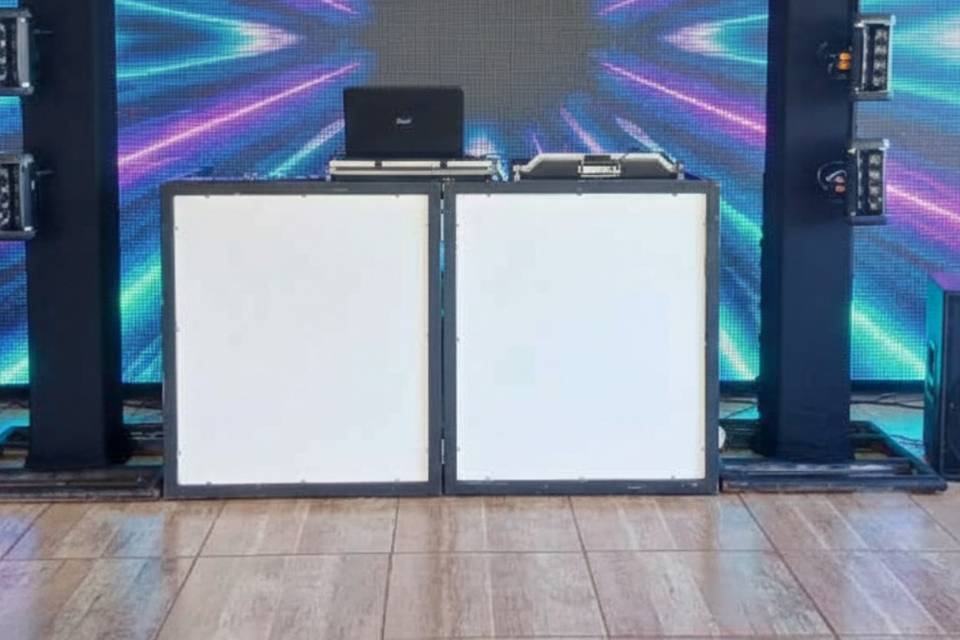 Painel de LED estrutura simple