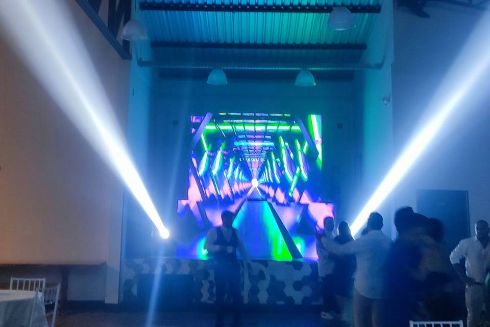 Painel de LED 3x2 e 3x1