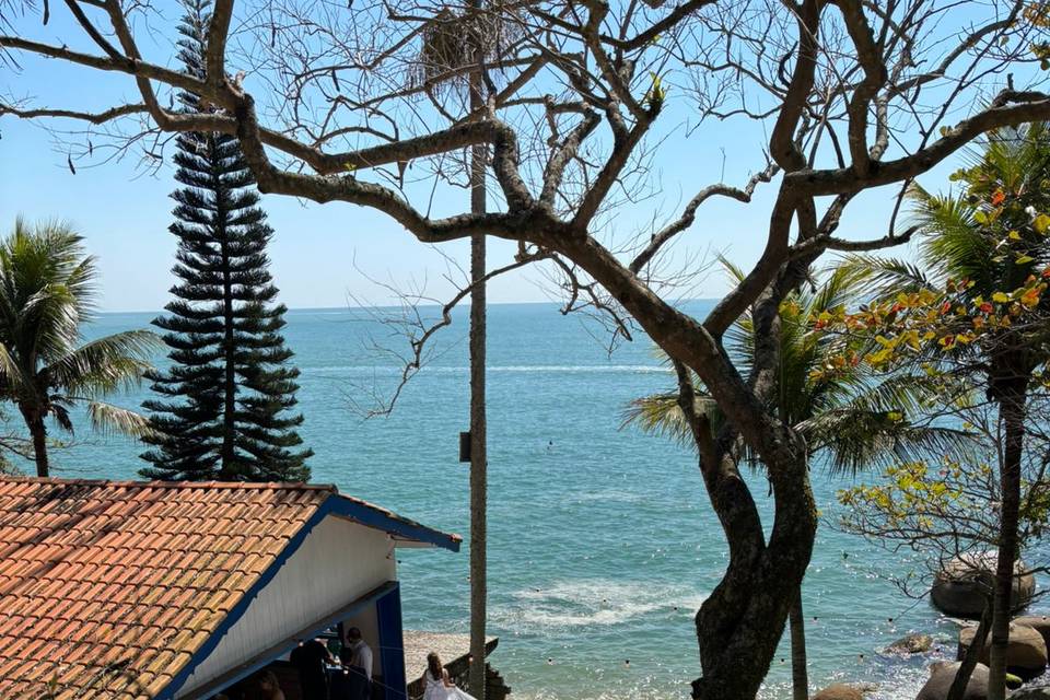Casamento à beira-mar