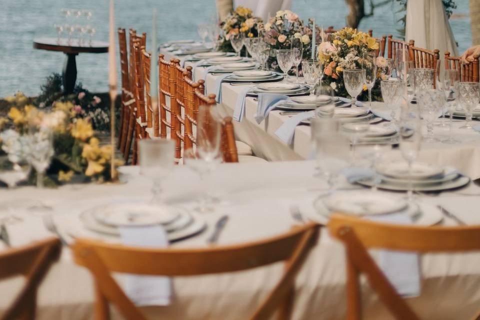 Casamento à beira-mar
