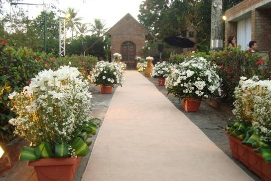 Decoração da entrada
