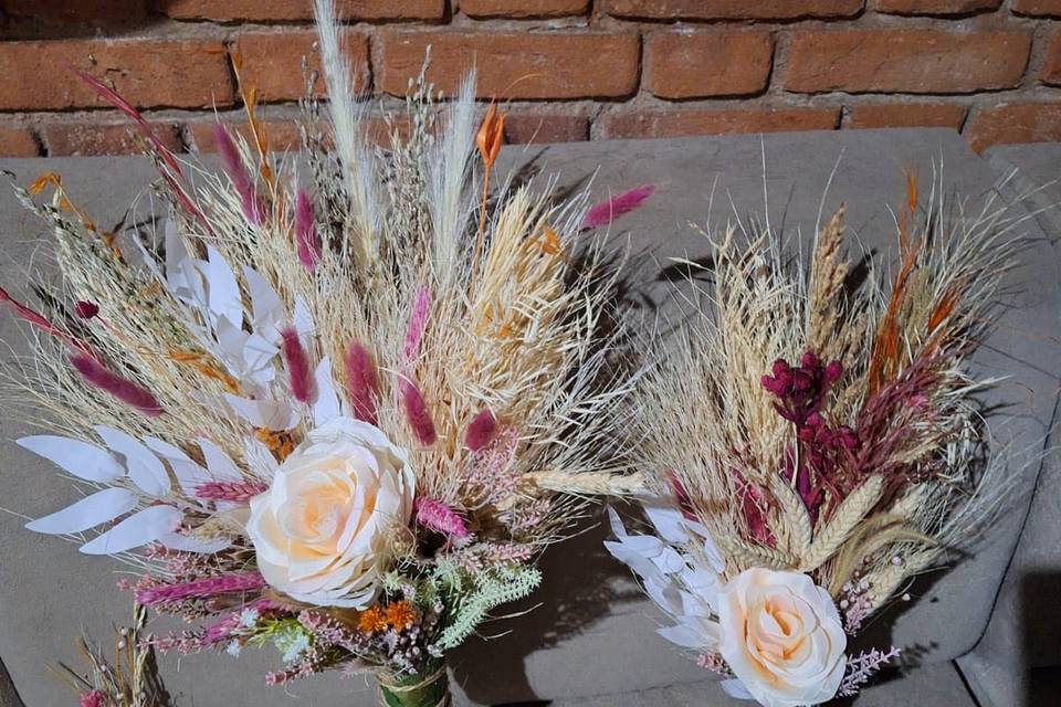 Buquê flores secas