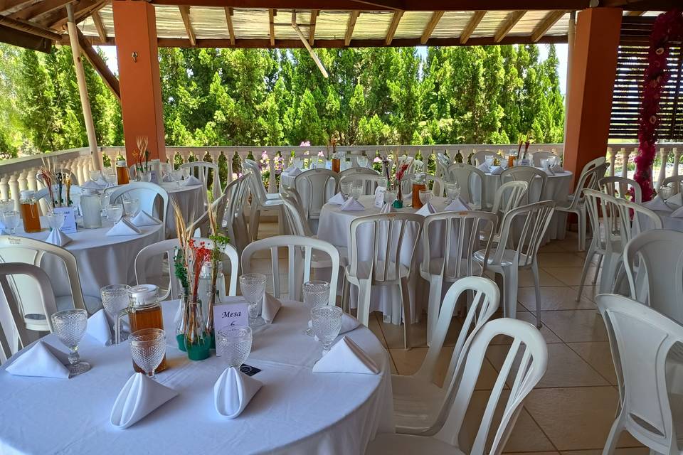Mesa dos convidados