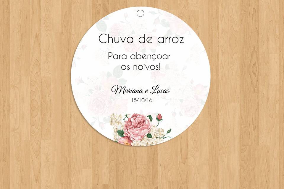 Tag chuva de arroz