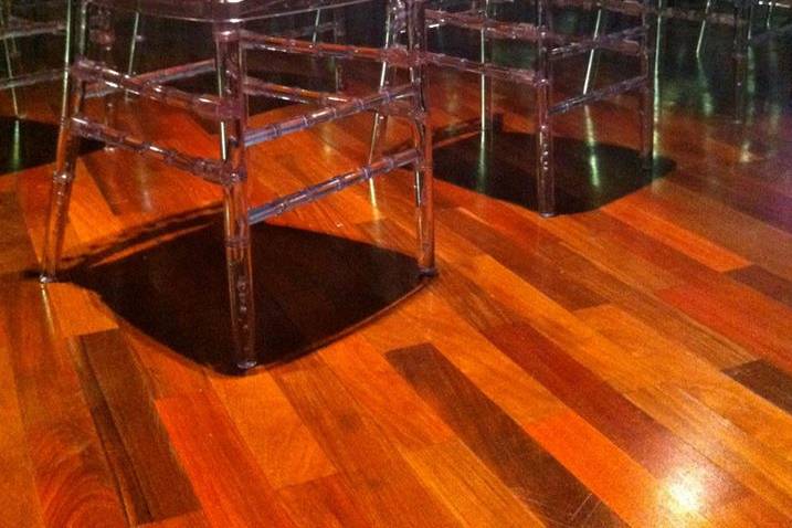 Cadeira tiffany cristal