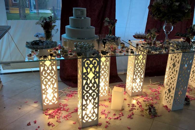 Decoração de bodas de 25 anos