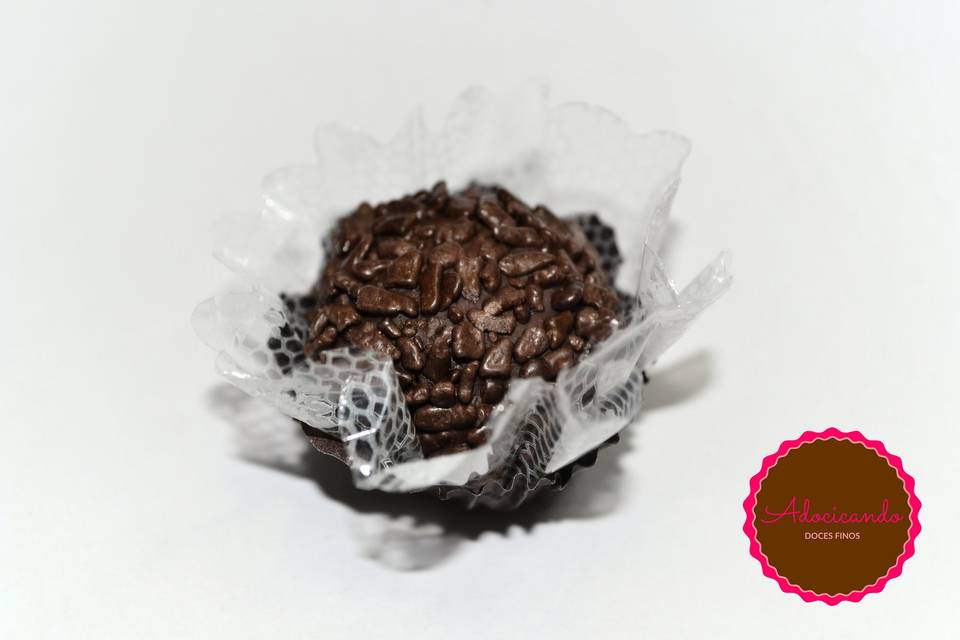 Brigadeiro meio amargo