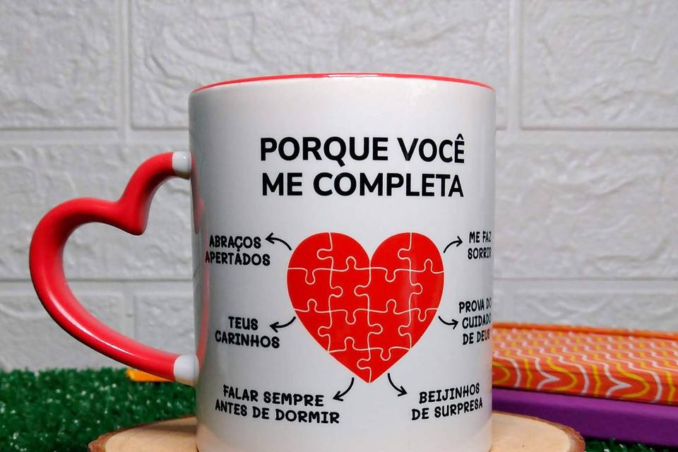 Caneca Alça Coração