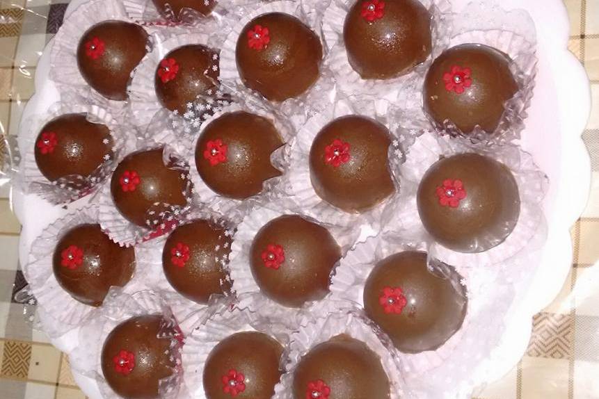 Trufas Morango