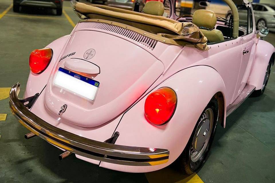 Fusca Rosa Conversivel